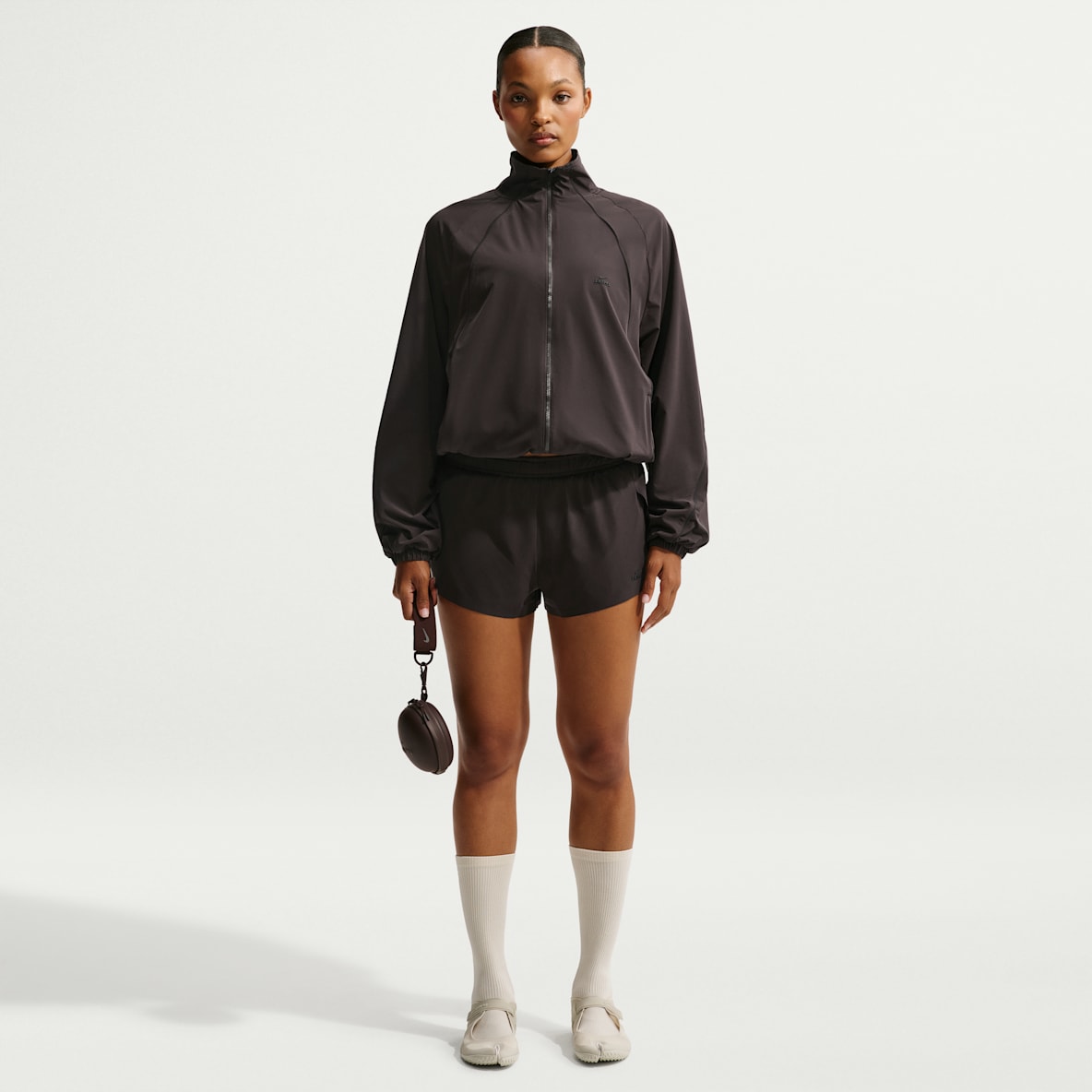 NikeSKIMS Stretch Nylon 女子速干跑步短裤