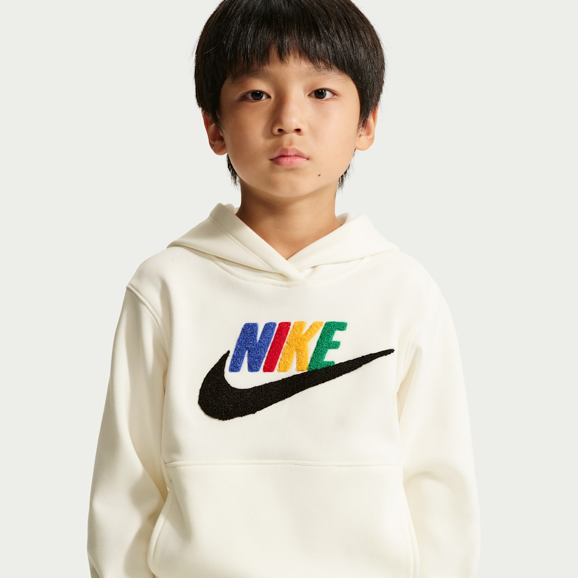 Nike Club 幼童加绒套头连帽衫
