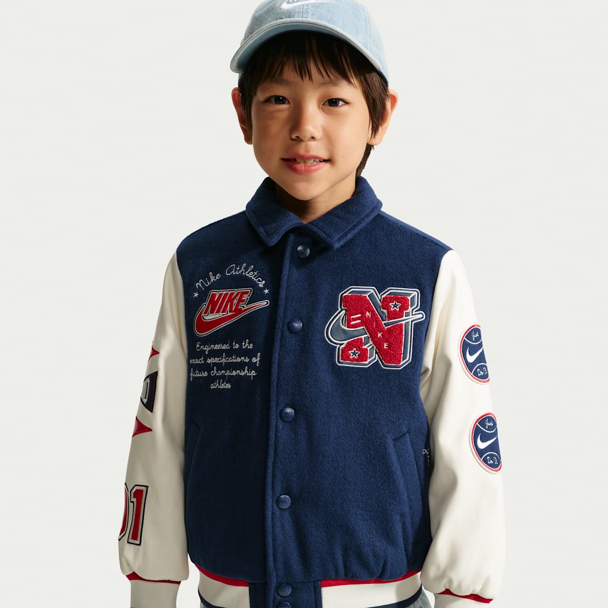 Nike 大童贴片运动夹克