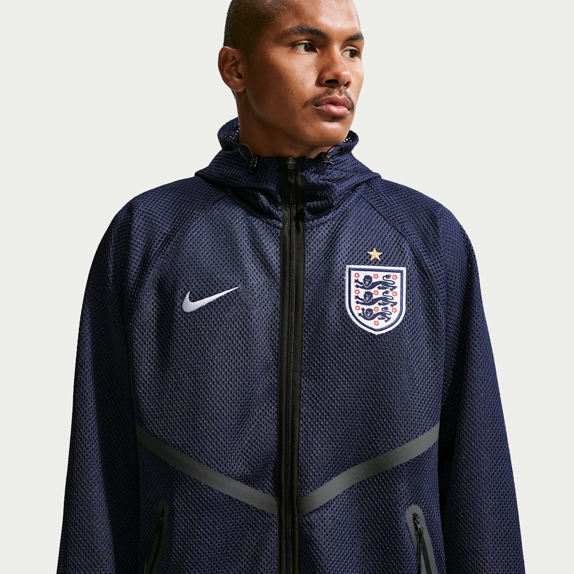 英格兰队 Nike Dri-FIT Anthem 男子速干足球夹克