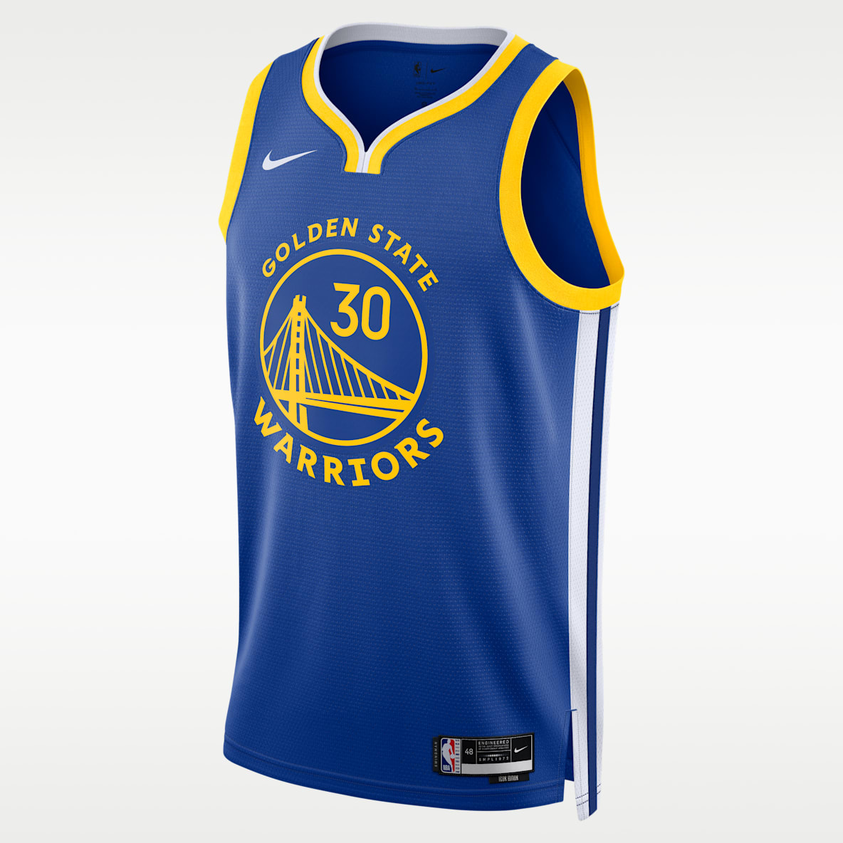 金州勇士队 Icon Edition 金州勇士队 Icon Edition Nike Dri-FIT NBA Swingman Jersey 男子速干球衣
