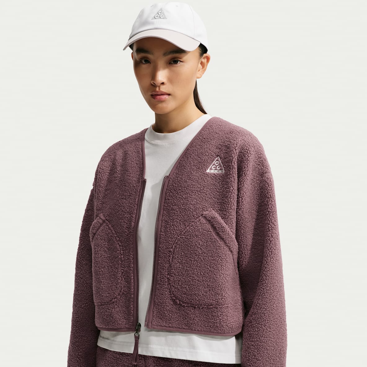 ACG Man's Best Friend 女子仿羊羔绒开衫