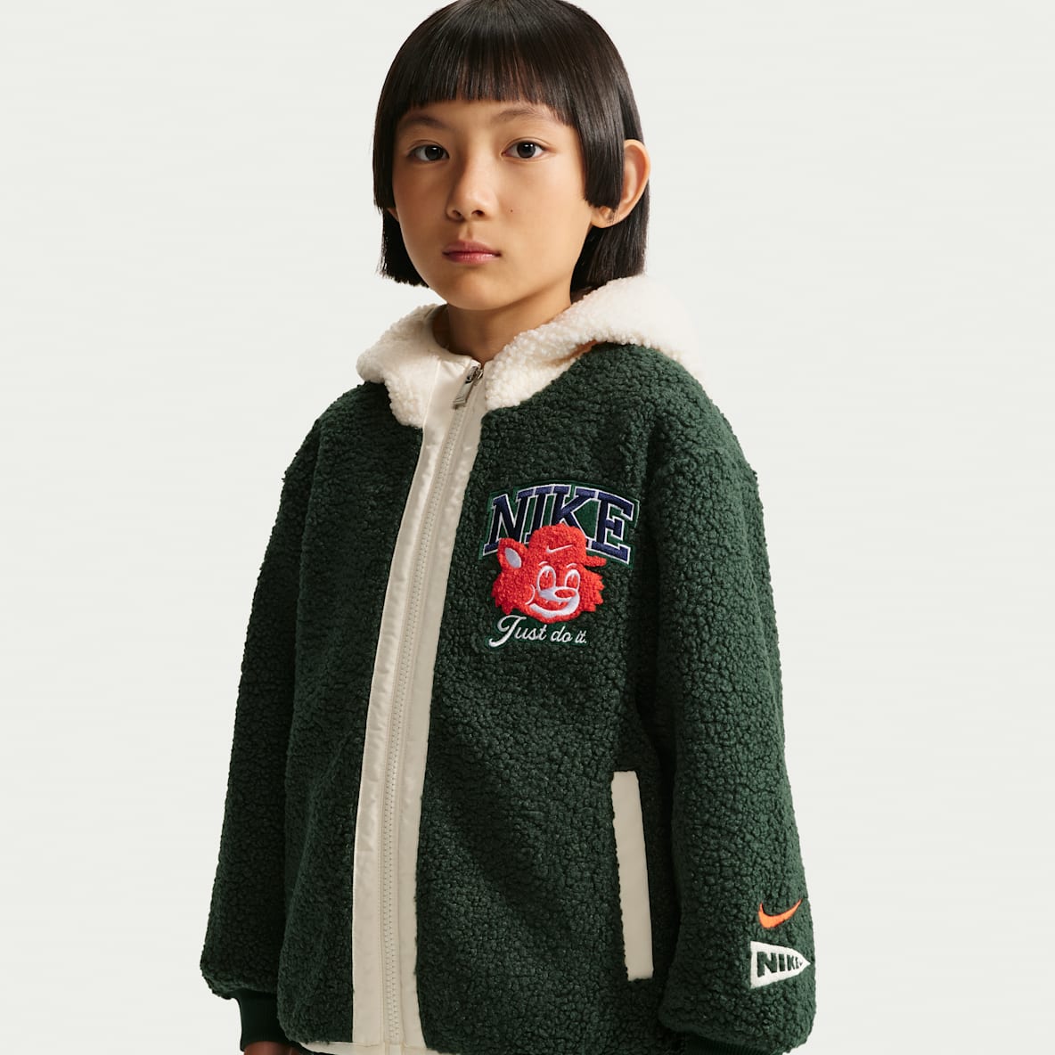 Nike 幼童仿羊羔绒夹克