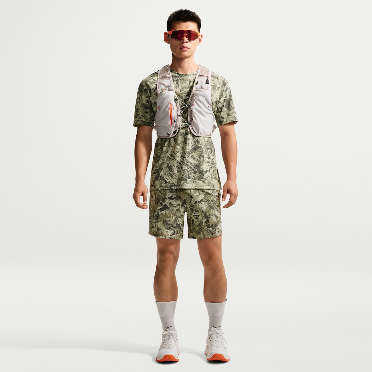 ACG "Chamo Camo" 男子速干越野跑步短裤(含衬裤)