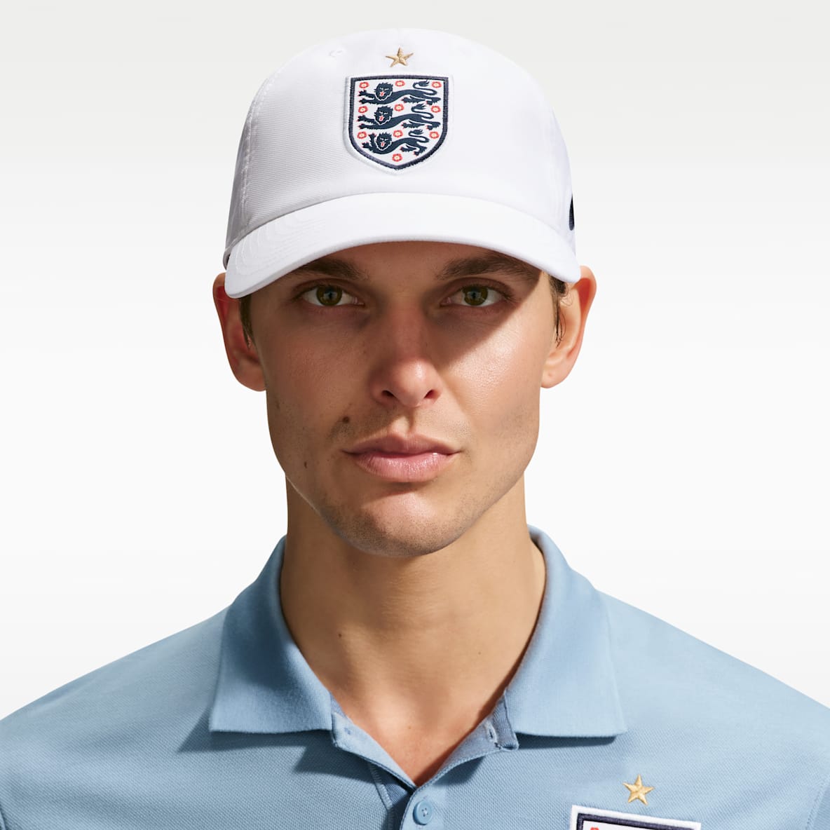 2026/27 赛季英格兰队 Nike Club 五片式聚酯纤维速干运动帽