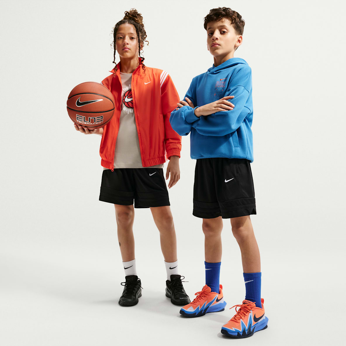 Nike Dri-FIT 大童速干篮球比赛短裤