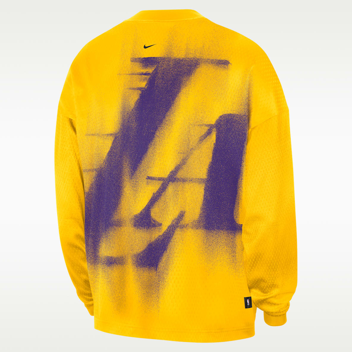 洛杉矶湖人队 Standard Issue Nike Dri-FIT NBA 队之魂系列男子速干长袖篮球上衣