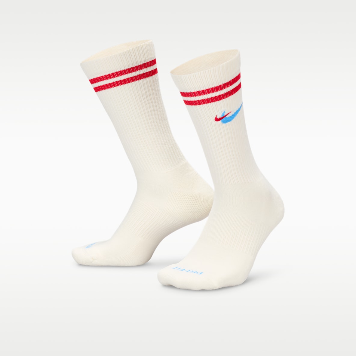 Nike Everyday Plus Force 舒适速干中筒运动袜 （1 双）