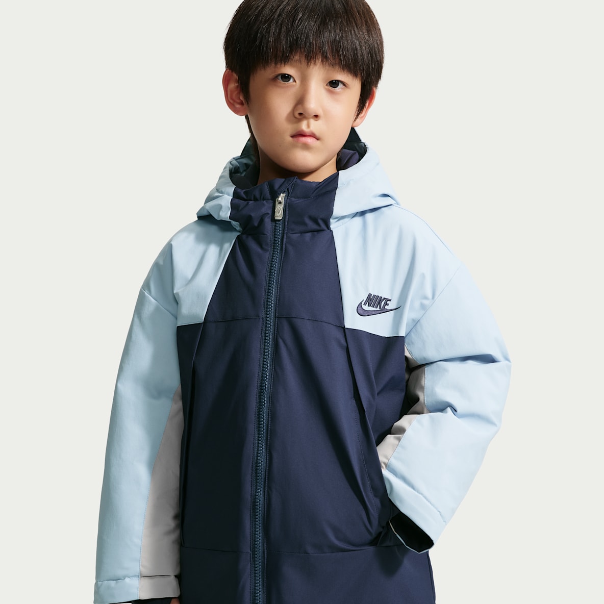 Nike 幼童撞色户外羽绒外套