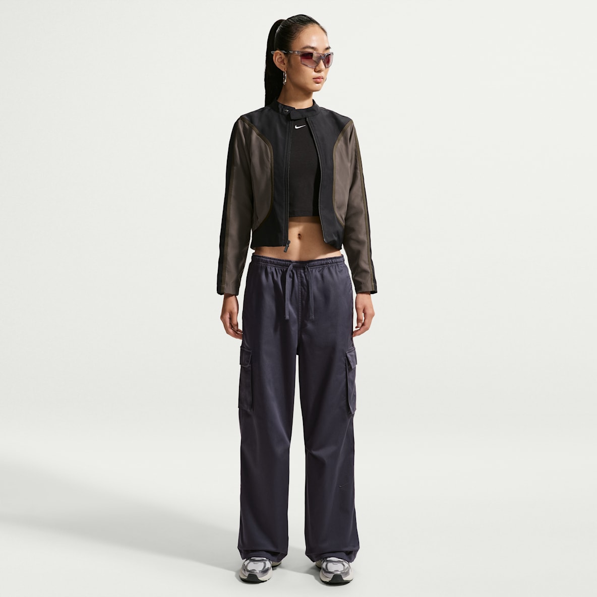 Nike Sportswear 女子宽松中腰机能风工装长裤