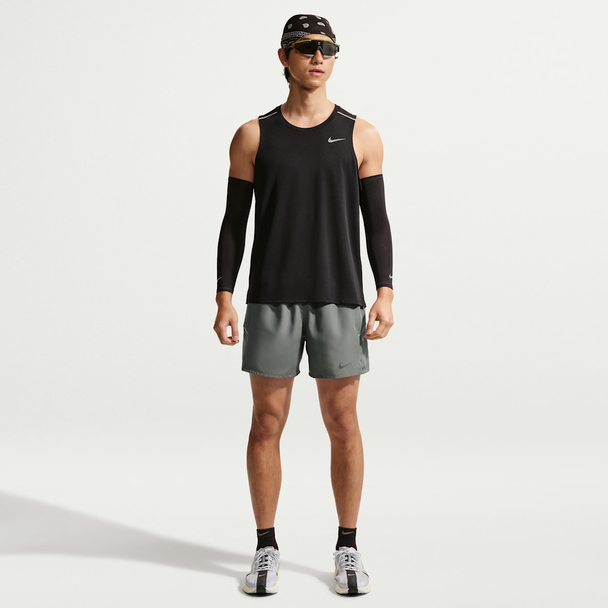 Nike Miler Dri-FIT 二合一男子速干跑步短裤