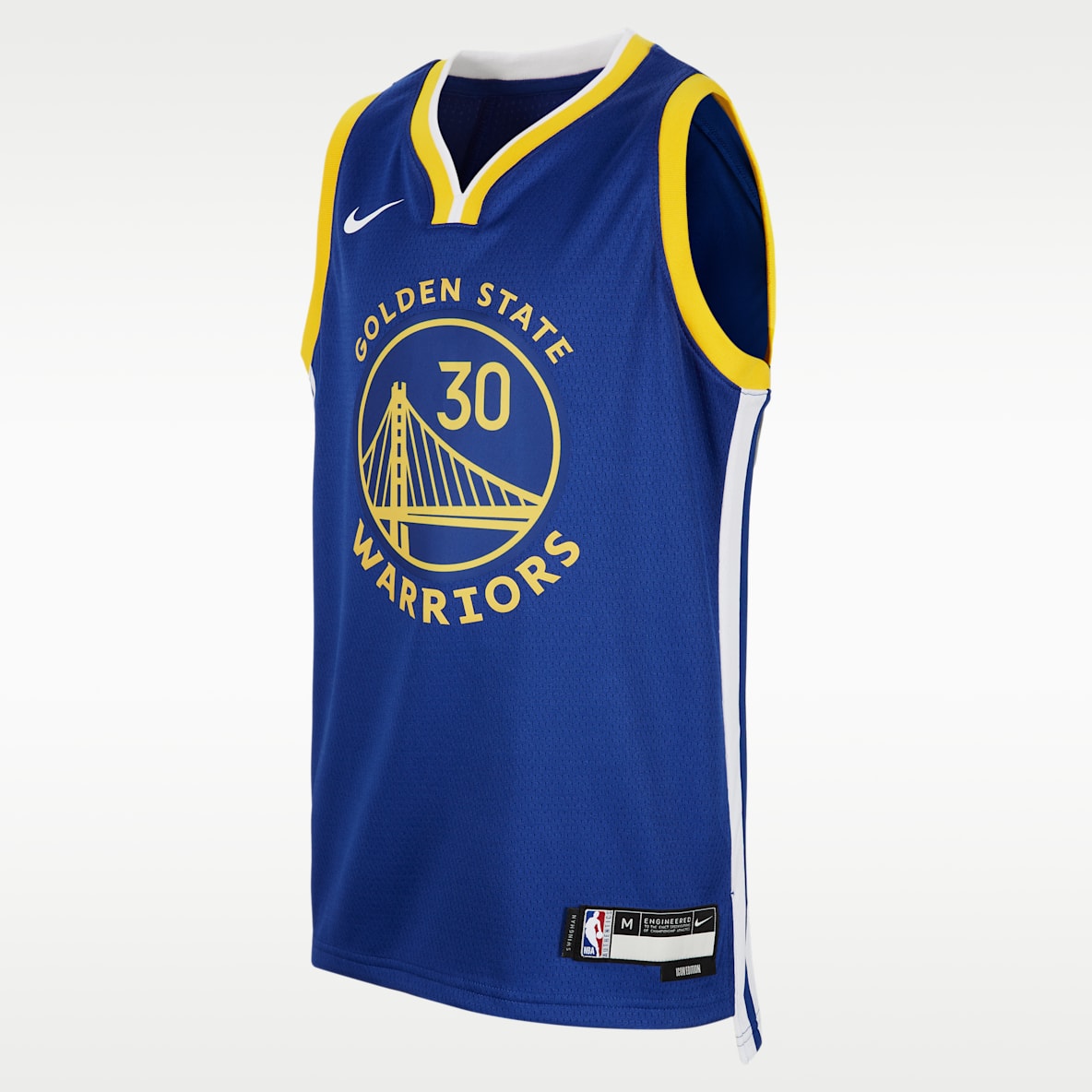 金州勇士队 Icon Edition Nike NBA Swingman Jersey 大童（男孩）速干球衣