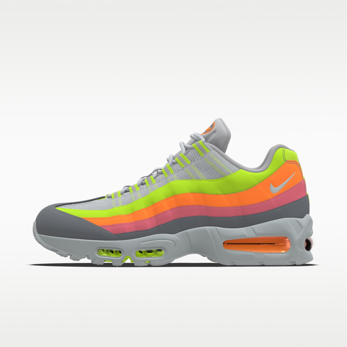 Nike Air Max 95 Big Bubble By You 专属定制女子运动鞋