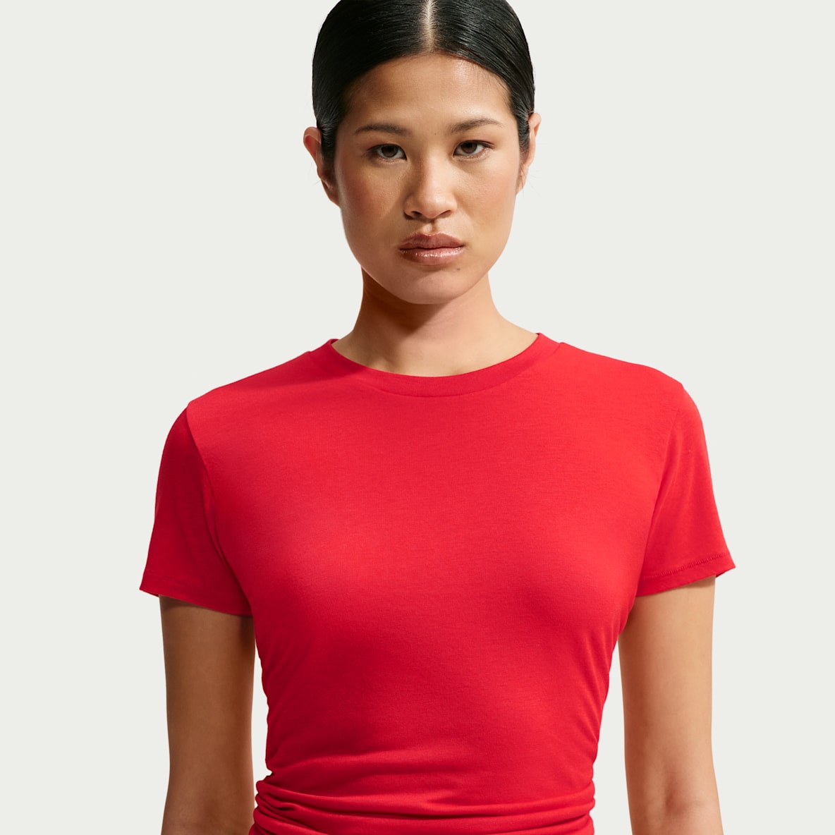 NikeSKIMS Performance Cotton Blend 女子速干短袖上衣