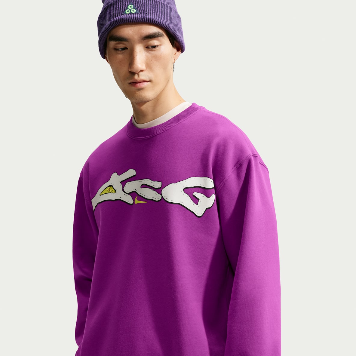 ACG Tuff Fleece Therma-FIT 男子拒水加绒圆领运动衫