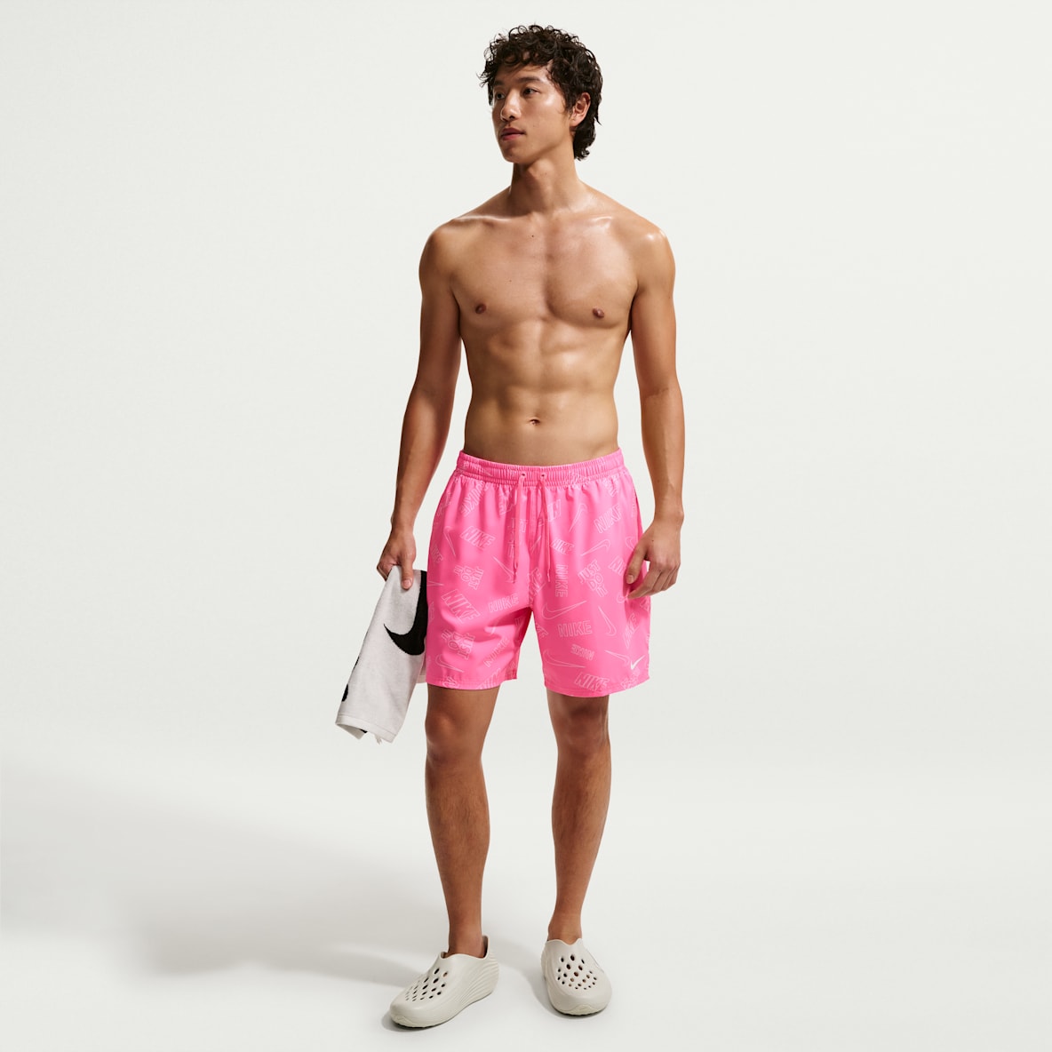 Nike Swim Breaker 男子沙滩短裤（含衬裤）