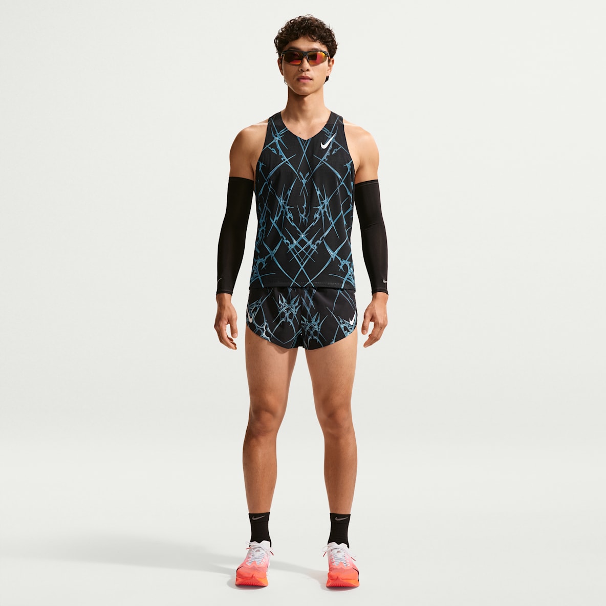 Nike AeroSwift Dri-FIT ADV 男子速干印花跑步短裤