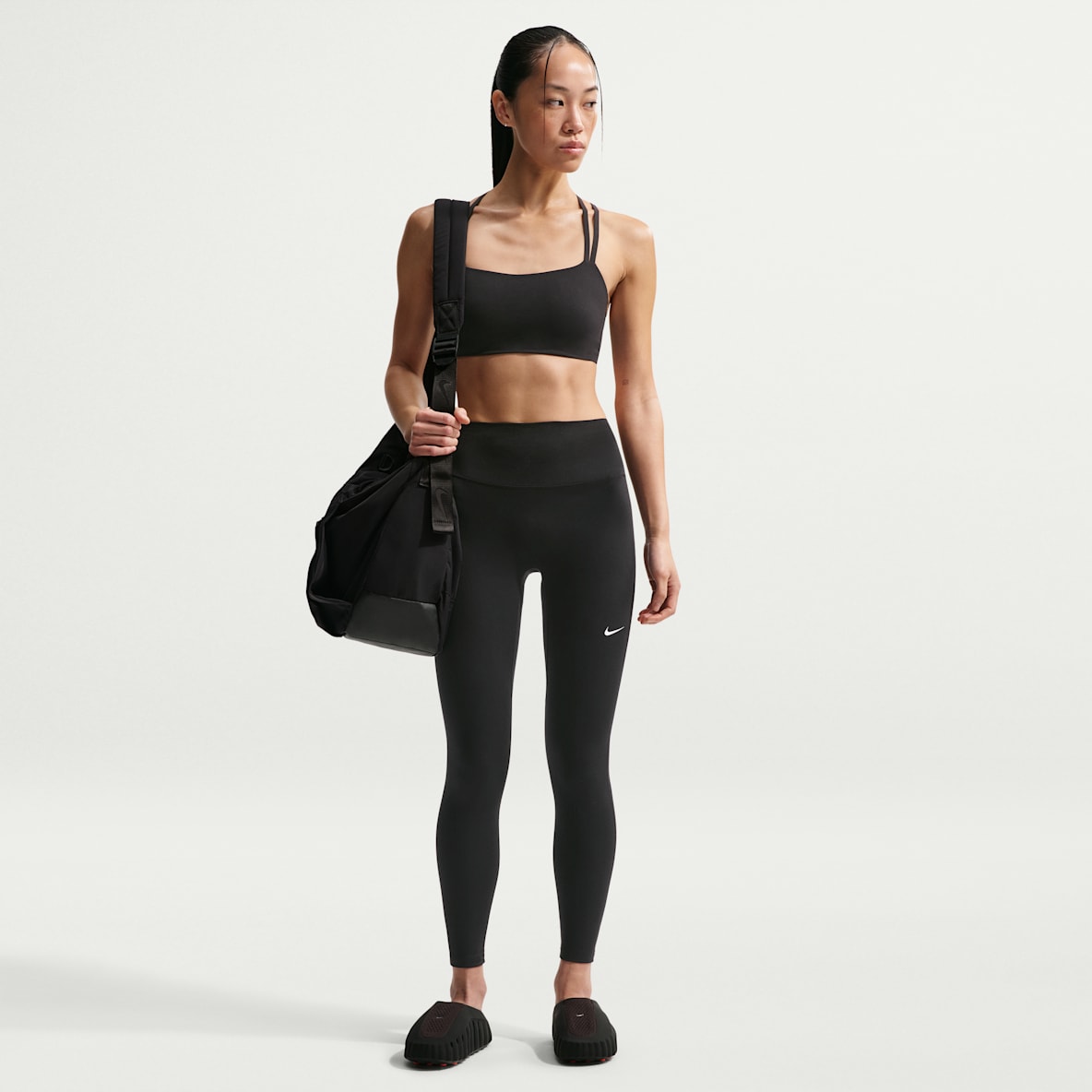 Nike One 女子速干高腰九分紧身裤