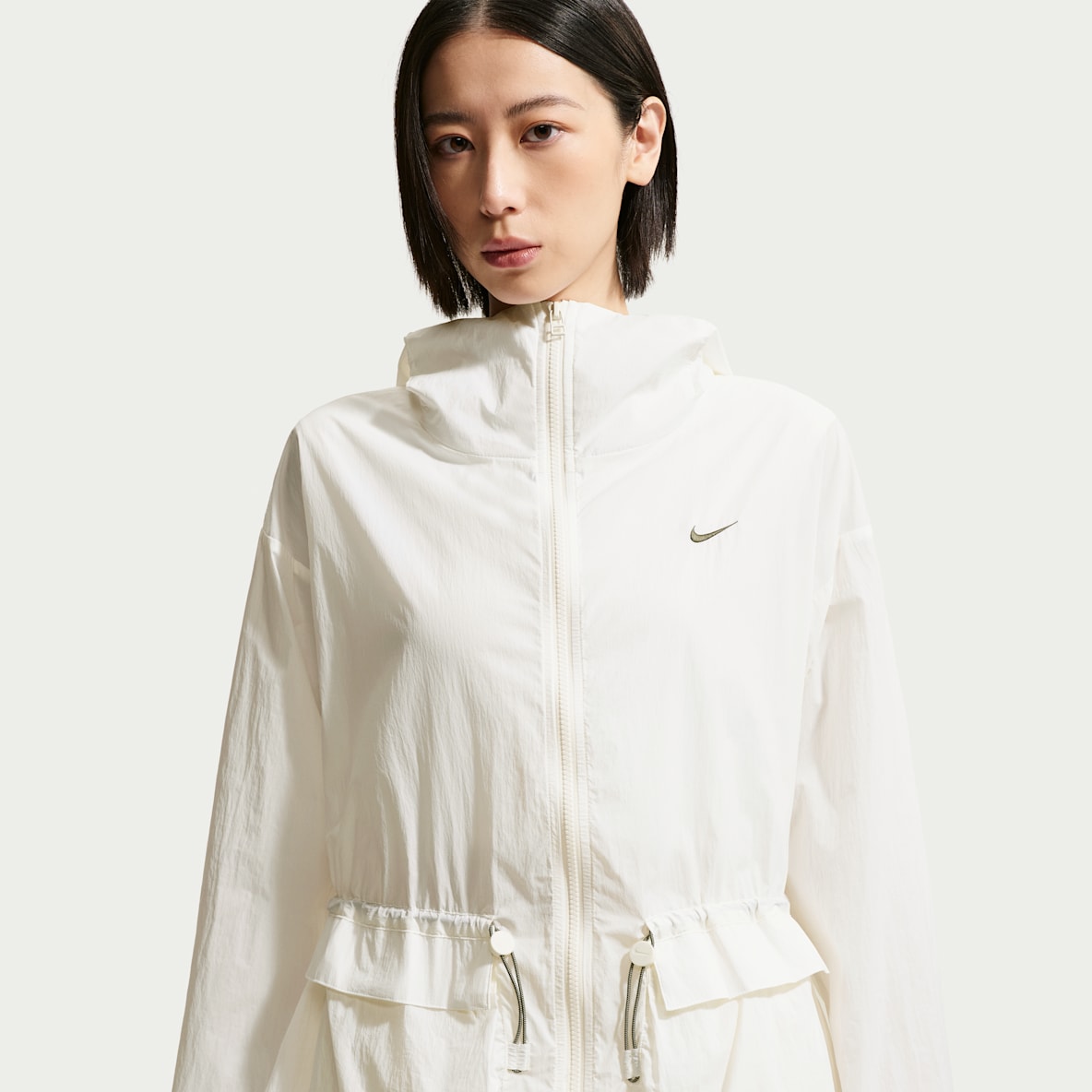 Nike Sportswear Everything Wovens 女子 Oversize 风连帽夹克防晒衣皮肤衣