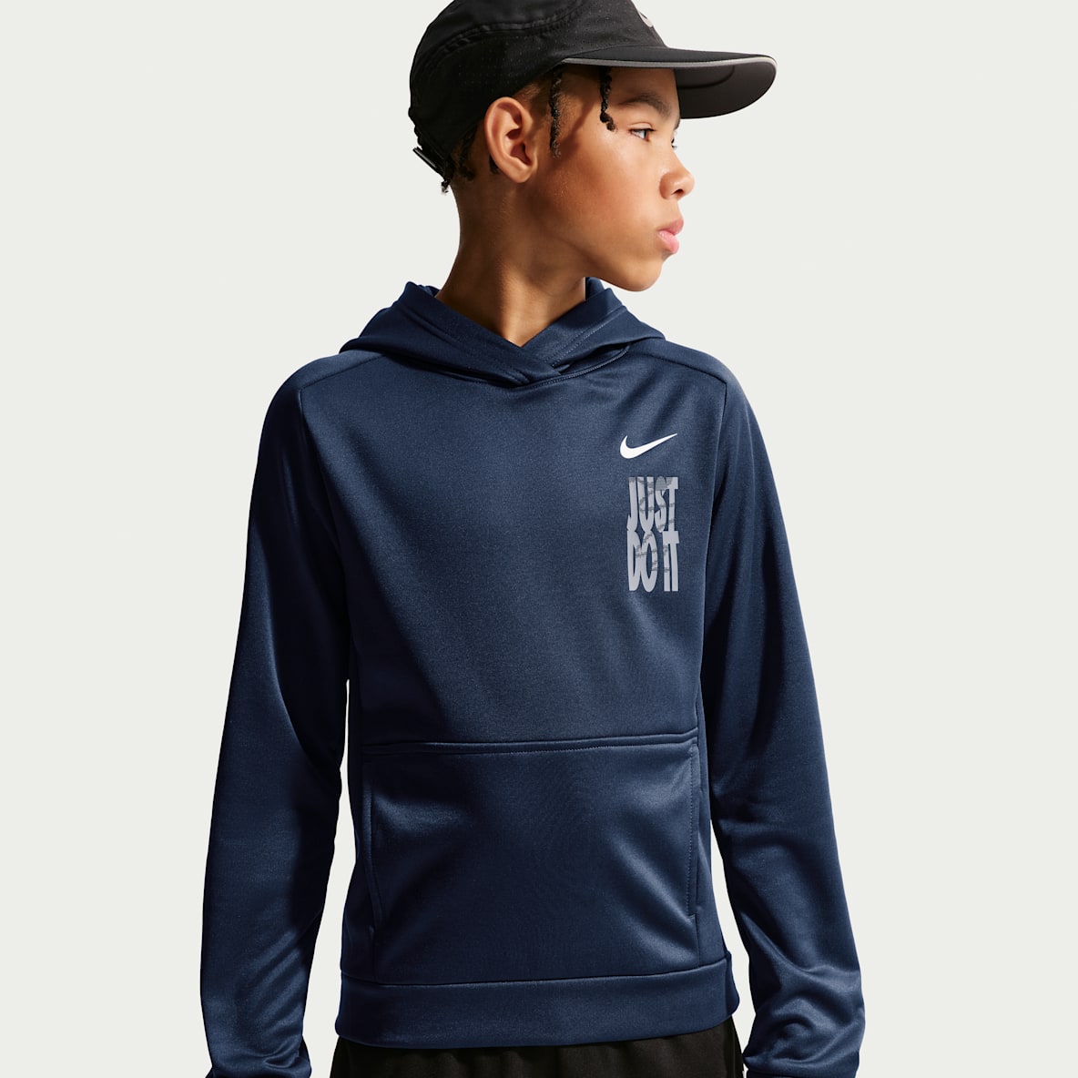 Nike Trophy Therma-FIT 大童(男孩)加绒套头连帽衫