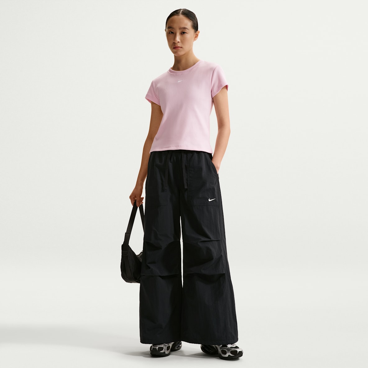 Nike Sportswear 女子宽松中腰结构感长裤