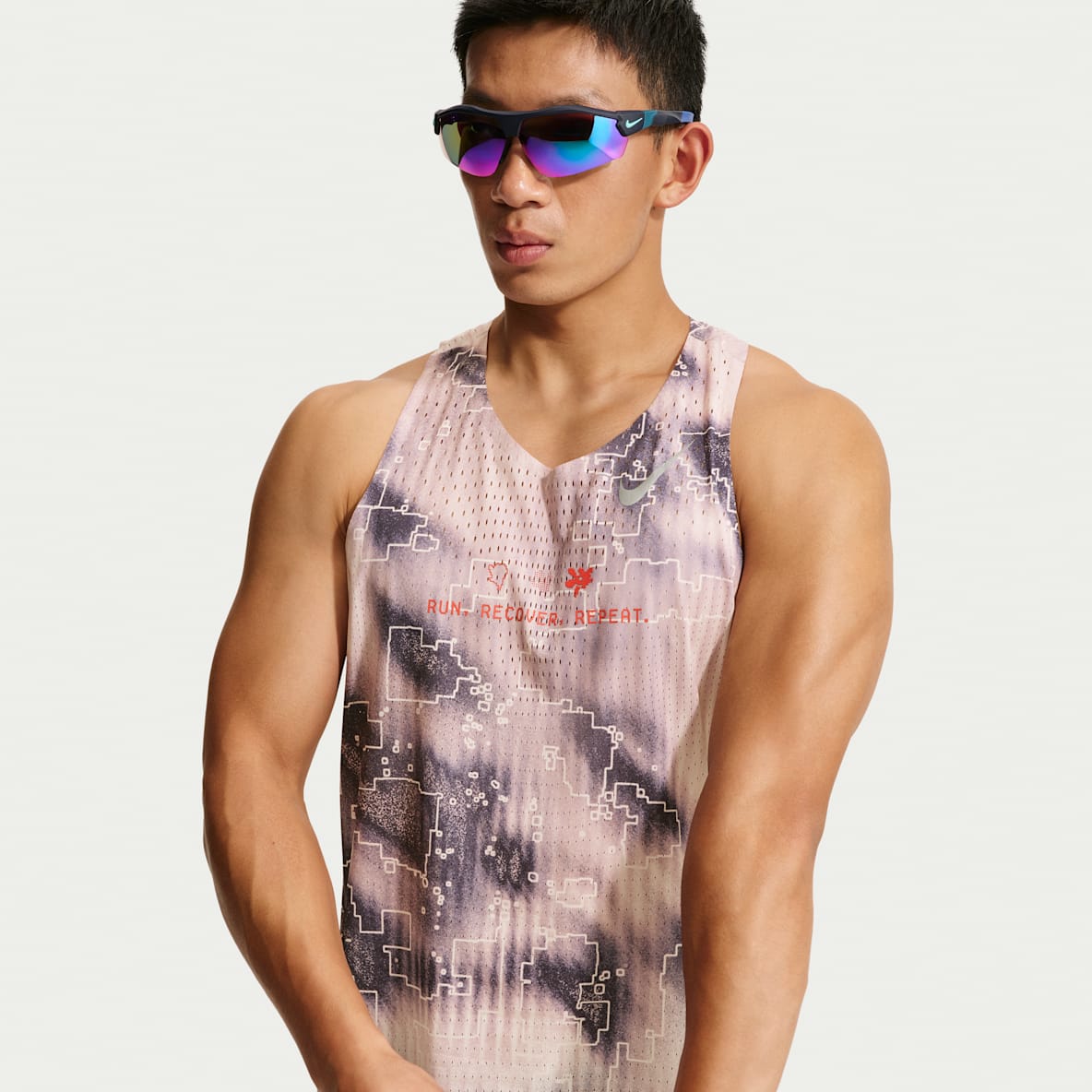 Nike AeroSwift  Dri-FIT ADV 男子速干印花跑步背心