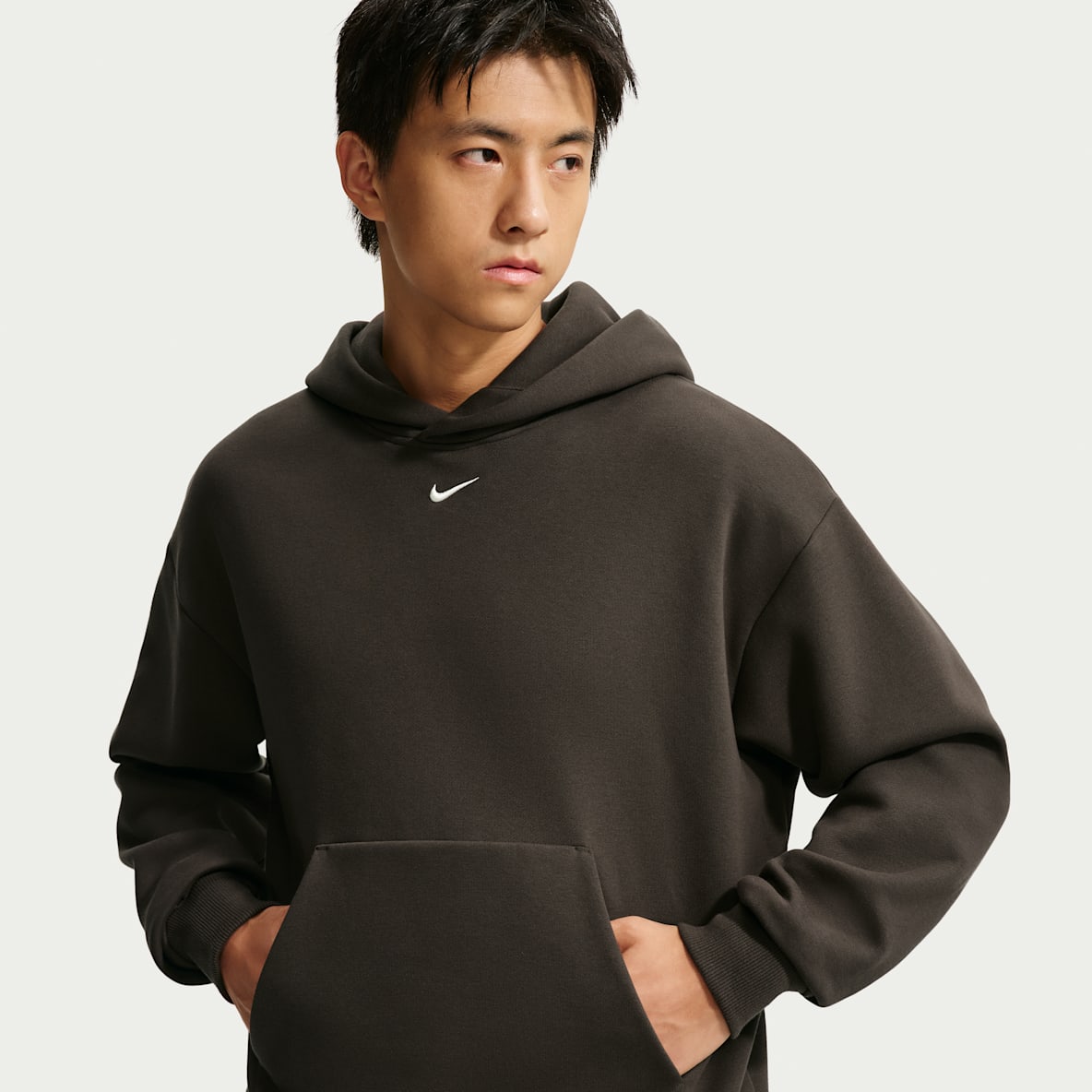 Nike Solo Fleece 男子加绒套头连帽衫