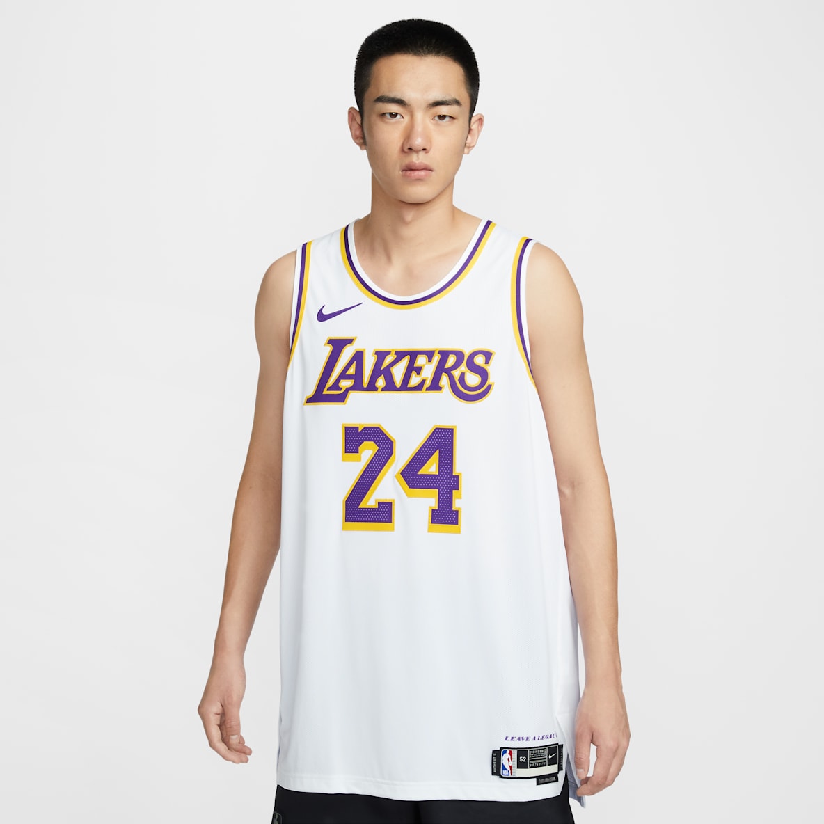 洛杉矶湖人队 Association Edition Nike Dri-FIT ADV NBA Authentic Jersey 男子速干球衣