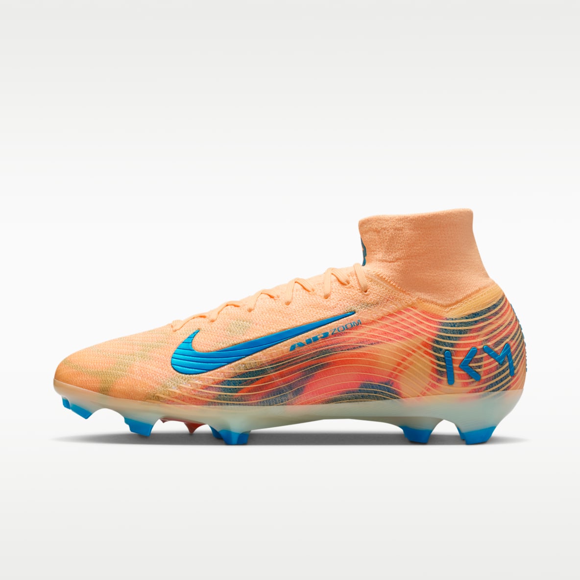 Nike Mercurial Superfly 10 Elite "Kylian Mbappé" 耐克刺客系列姆巴佩天然硬质草地足球鞋