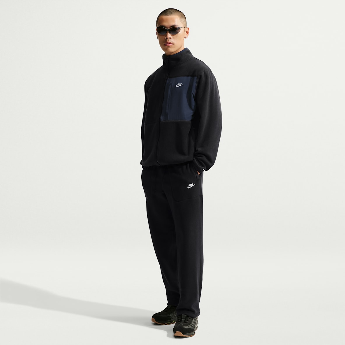 Nike Club Therma-FIT 锁热科技男子摇粒绒长裤