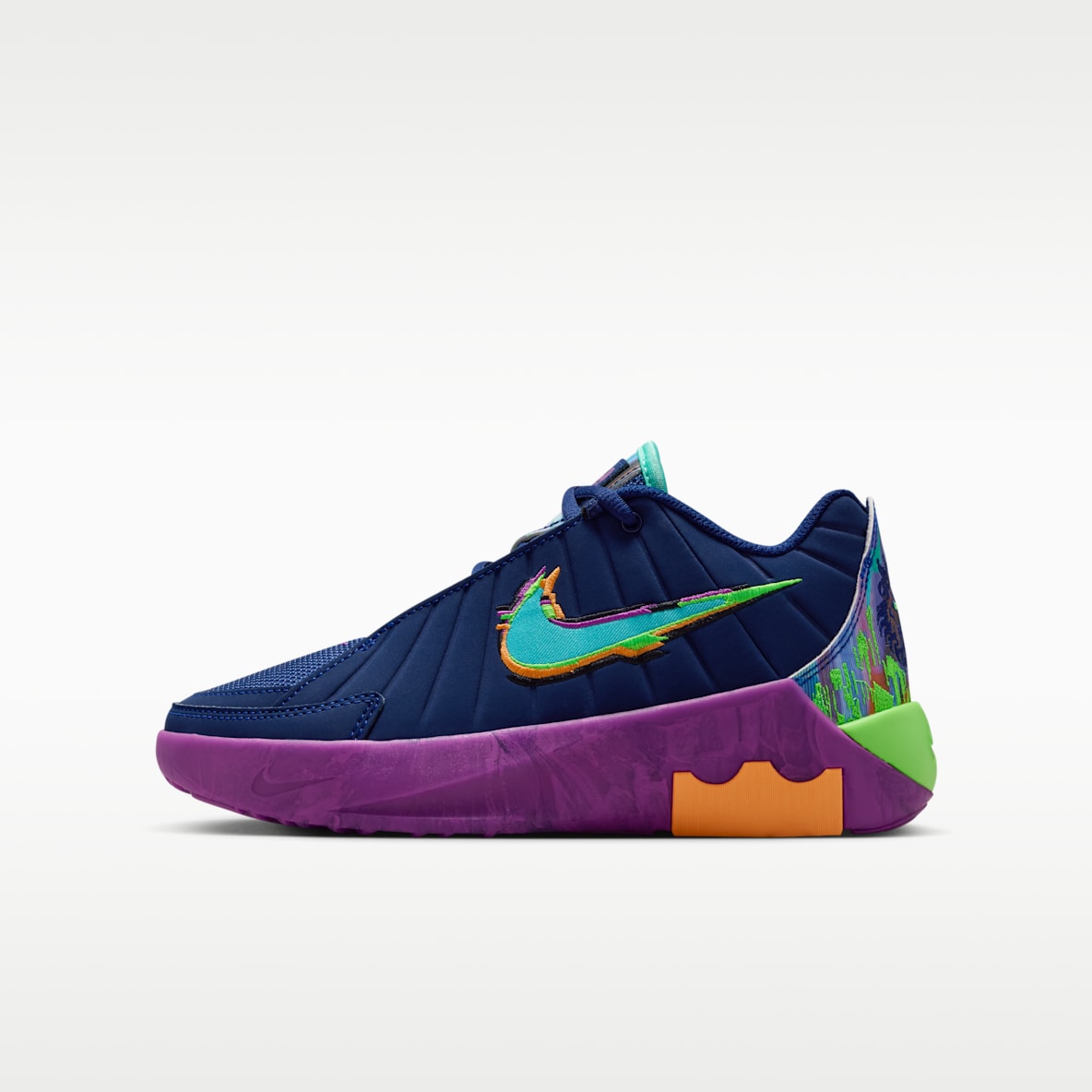 LeBron Witness 9 「电玩闪码」系列詹姆斯大童篮球鞋