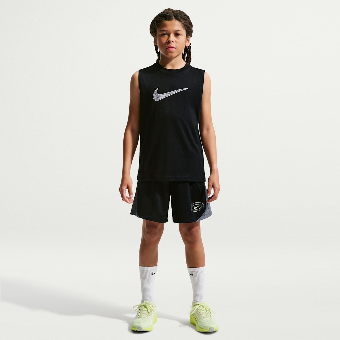 Nike Multi Dri-FIT 大童(男孩)速干针织短裤