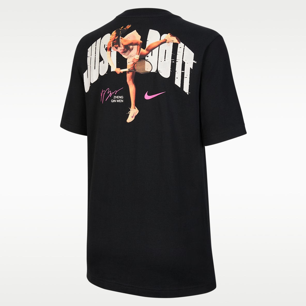 Nike "Just Do It" 郑钦文中国赛季特别款T恤