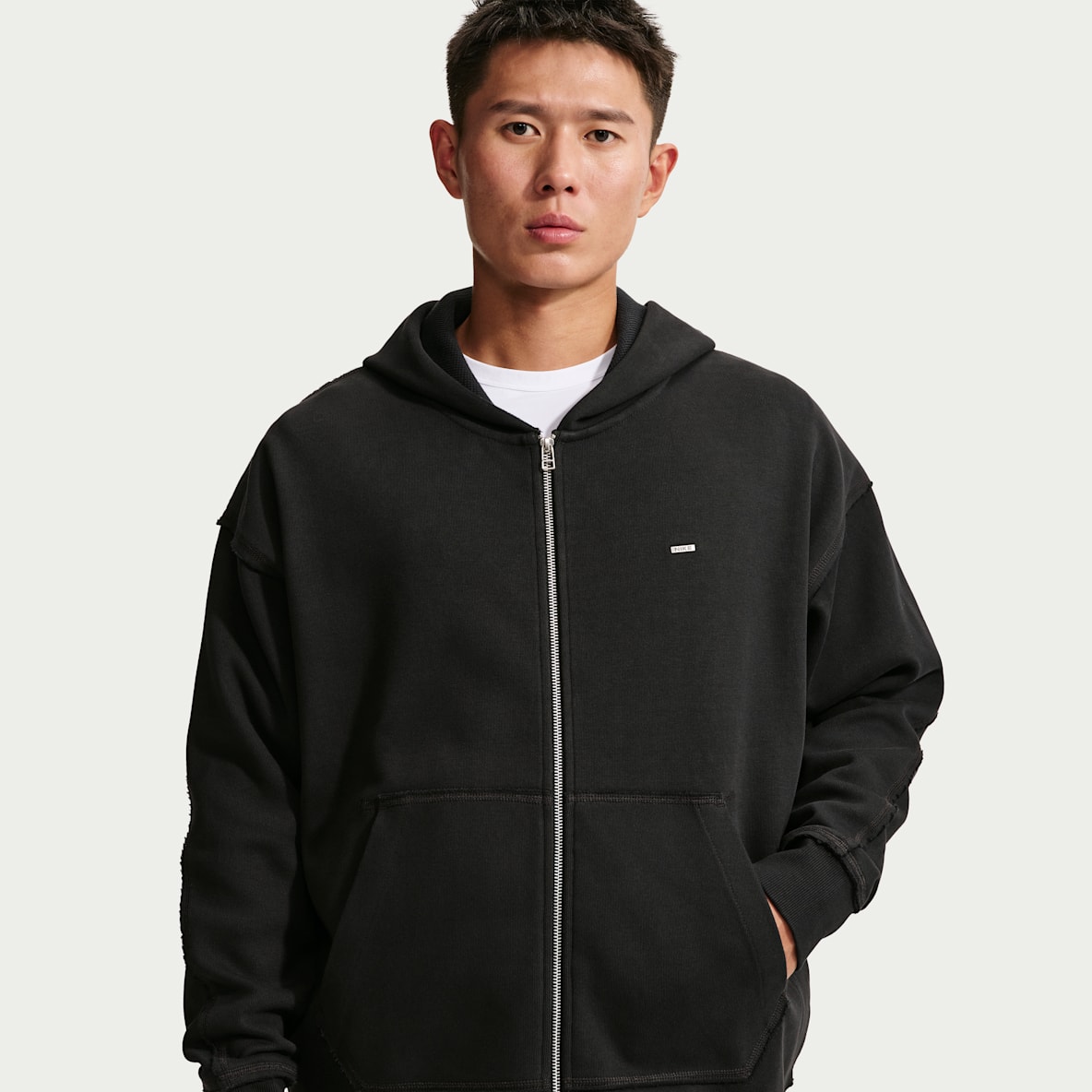 Nike Sportswear 男子 Oversize 风全长拉链开襟连帽衫