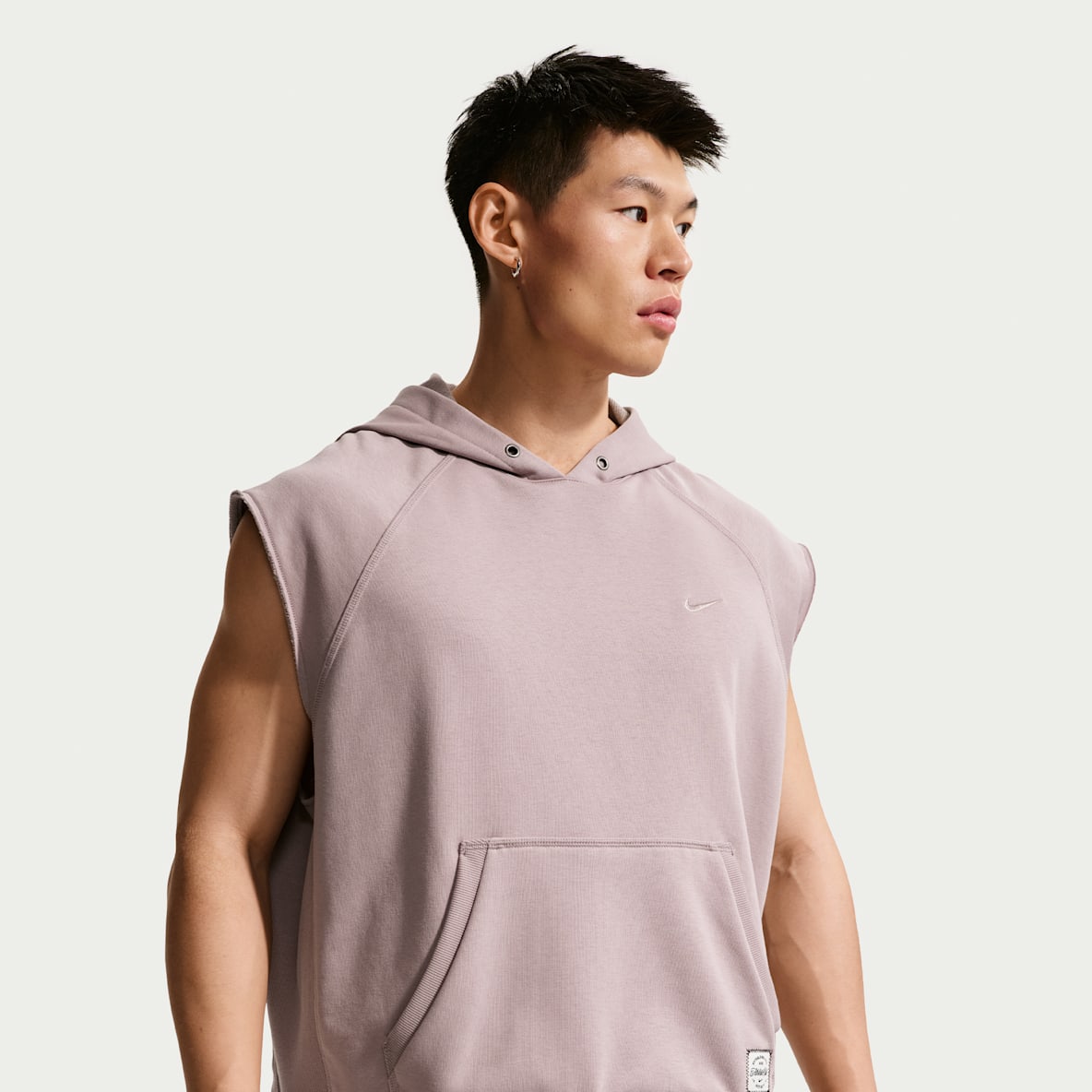 Nike N.A.C. Dri-FIT 男子速干针织无袖训练连帽衫