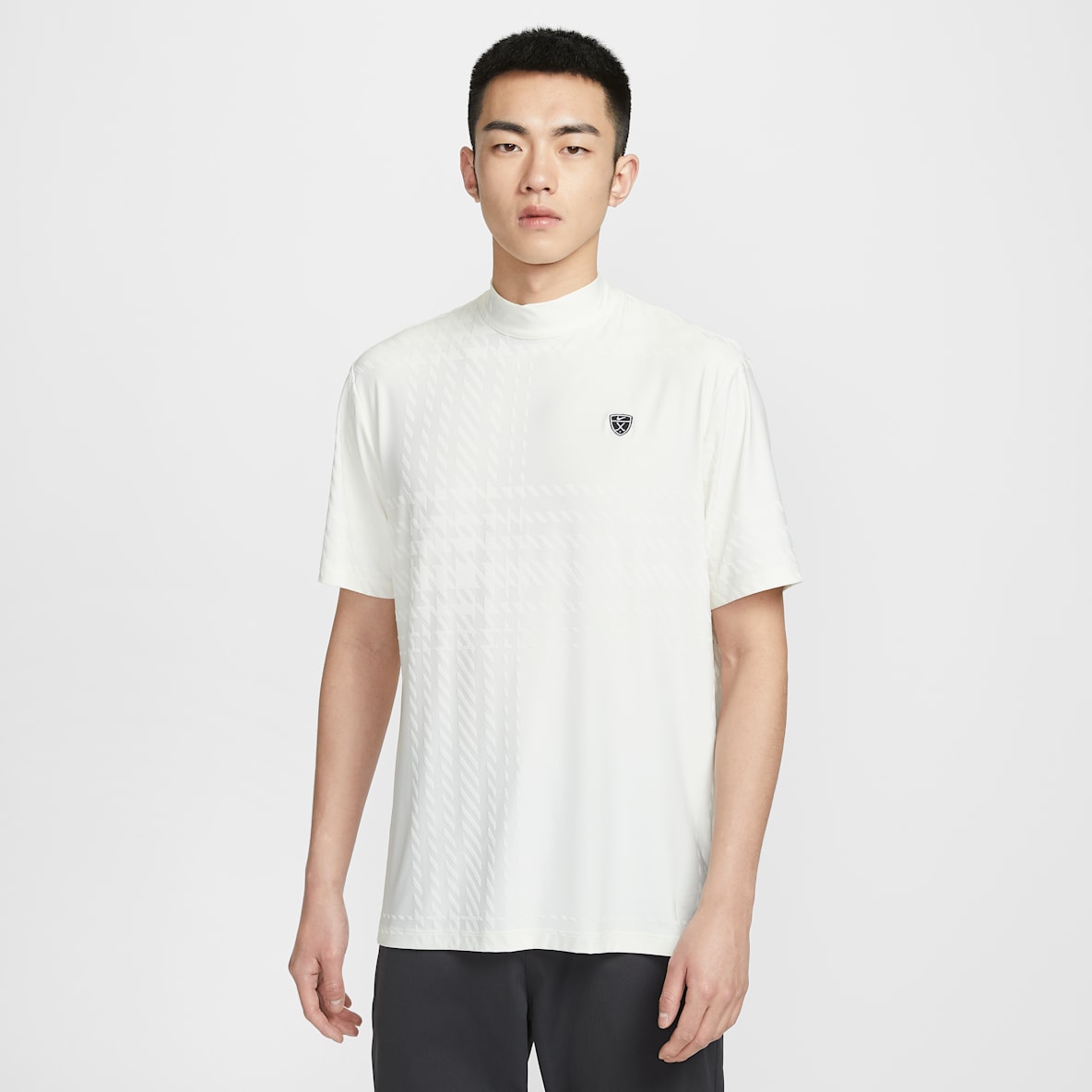 Nike Tartan Dri-FIT 男子速干高尔夫短袖上衣