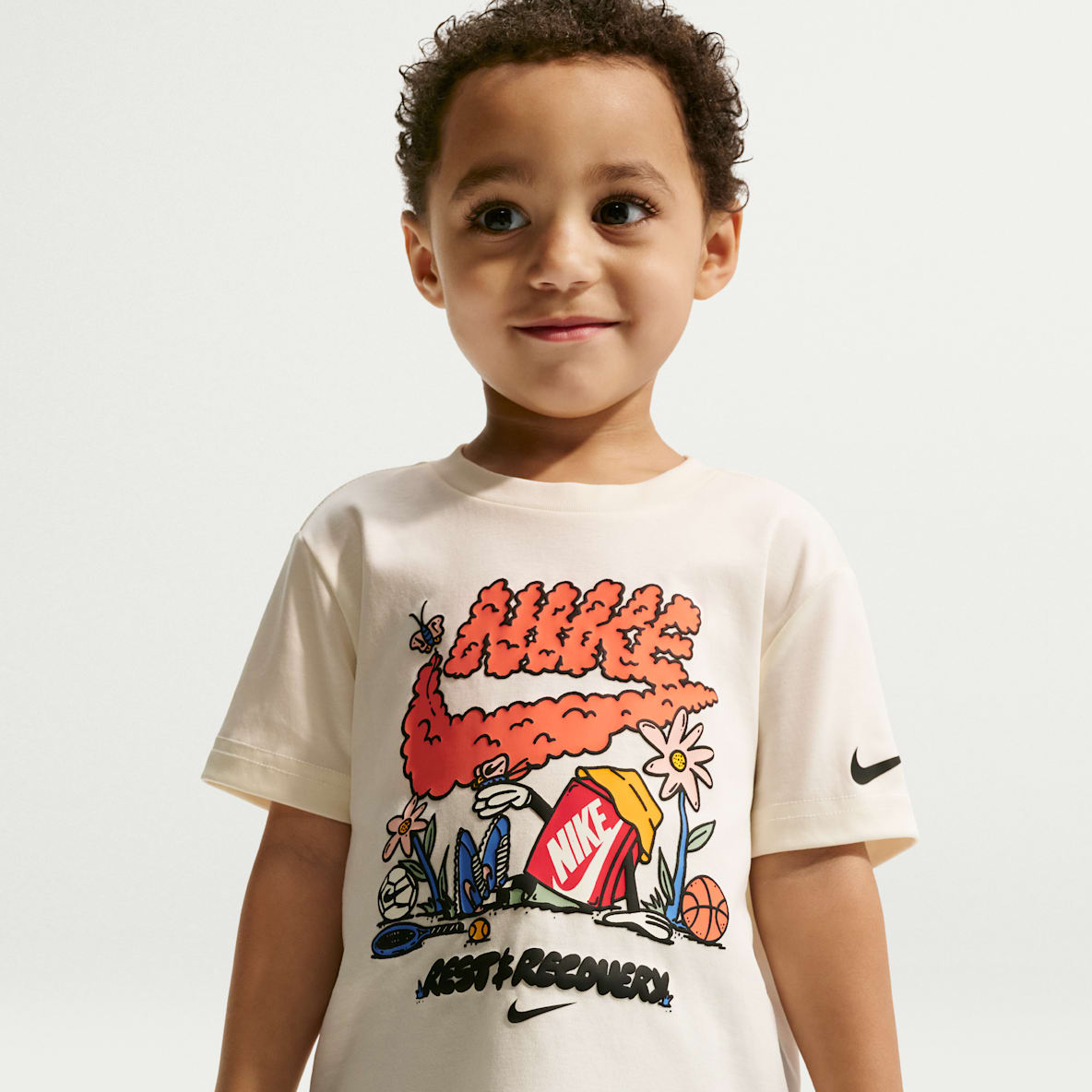 Nike Cloudy 婴童印花T恤