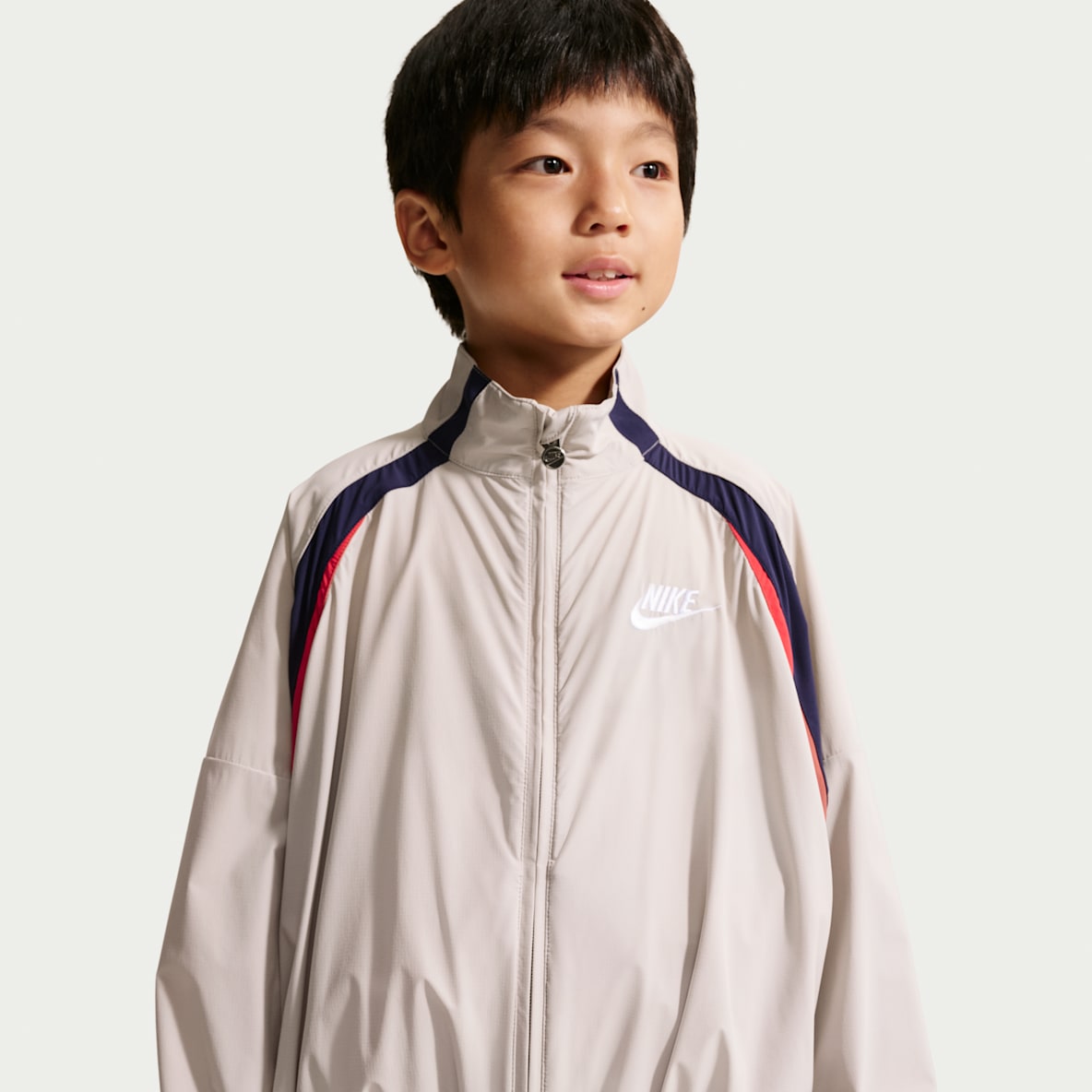 Nike 幼童撞色无风帽夹克