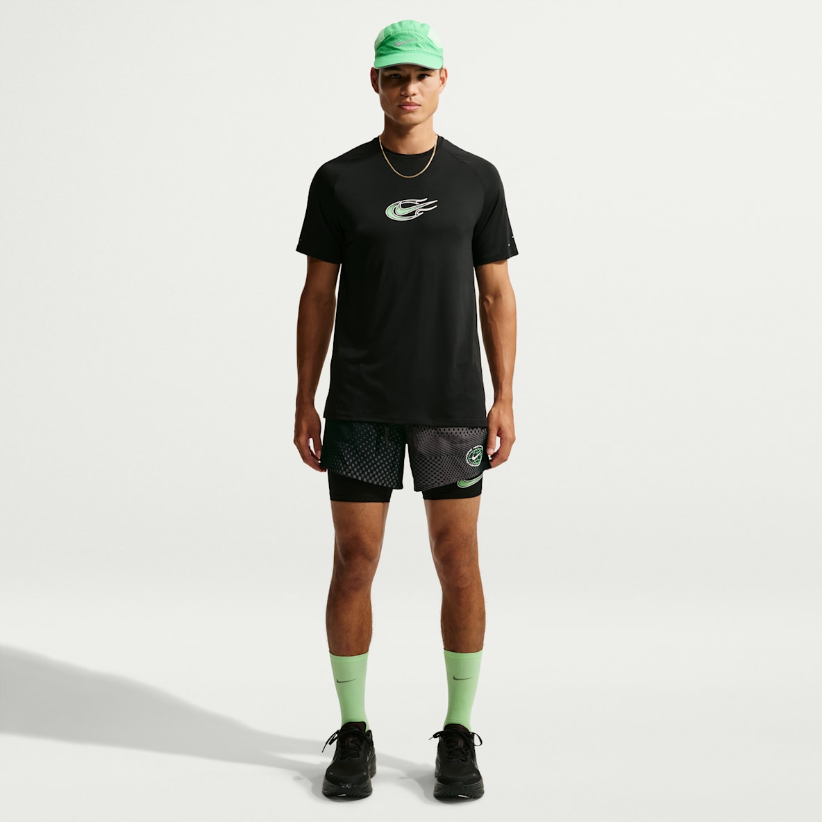 Nike Stride Dri-FIT 男子速干跑步短裤（含衬裤）