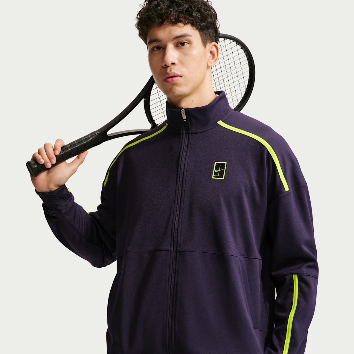 NikeCourt Heritage 男子薄绒网球夹克