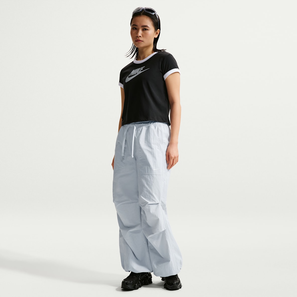 Nike Sportswear 女子宽松中腰结构感长裤