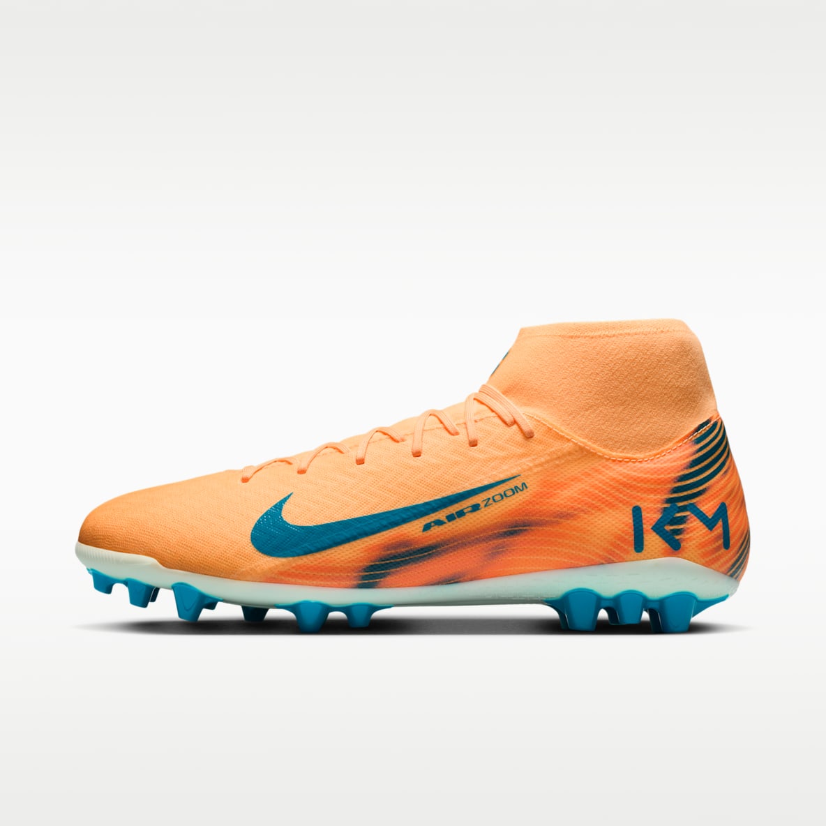 Nike Mercurial Superfly 10 Academy "Kylian Mbappé" 耐克刺客系列姆巴佩男/女 AG 人造草地高帮足球鞋