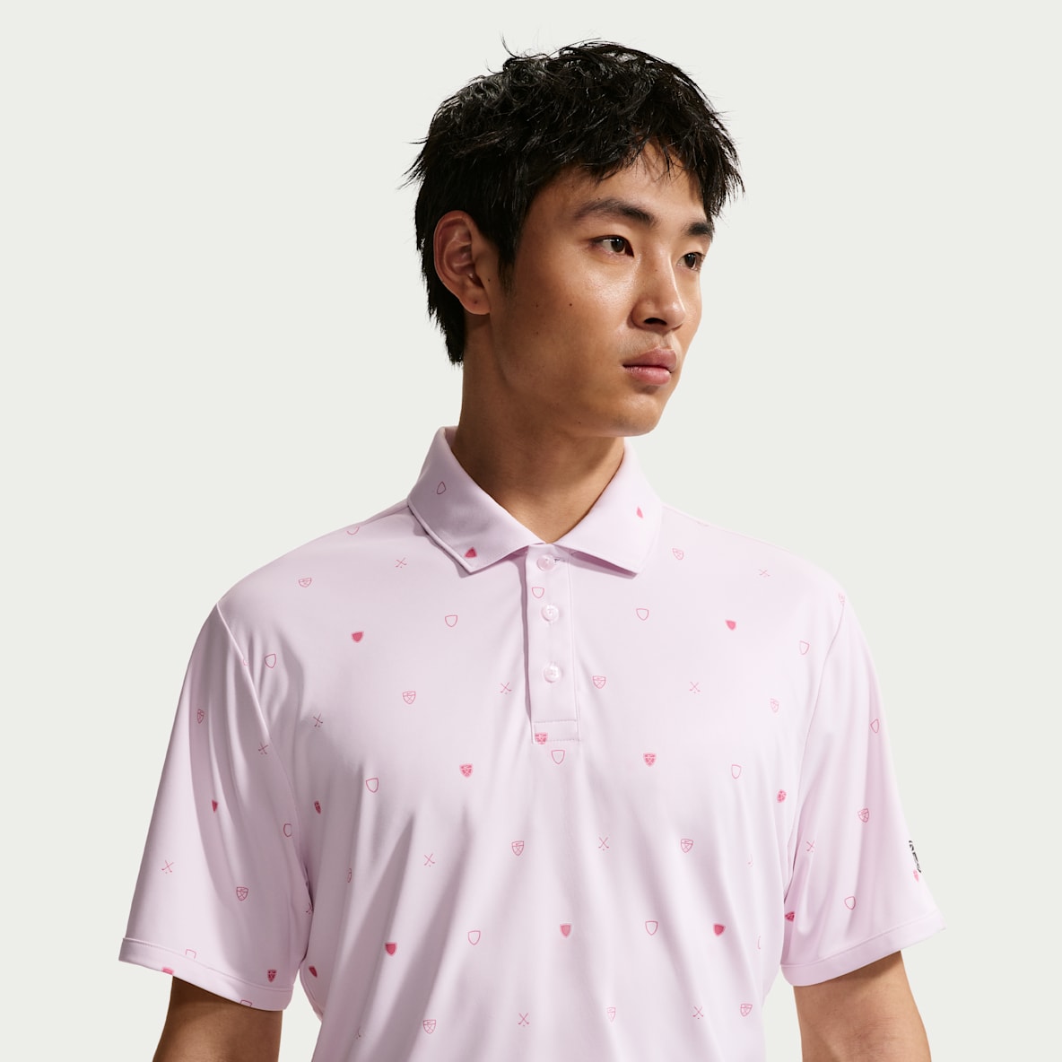 Nike Par Dri-FIT 男子防晒速干短袖高尔夫翻领T恤