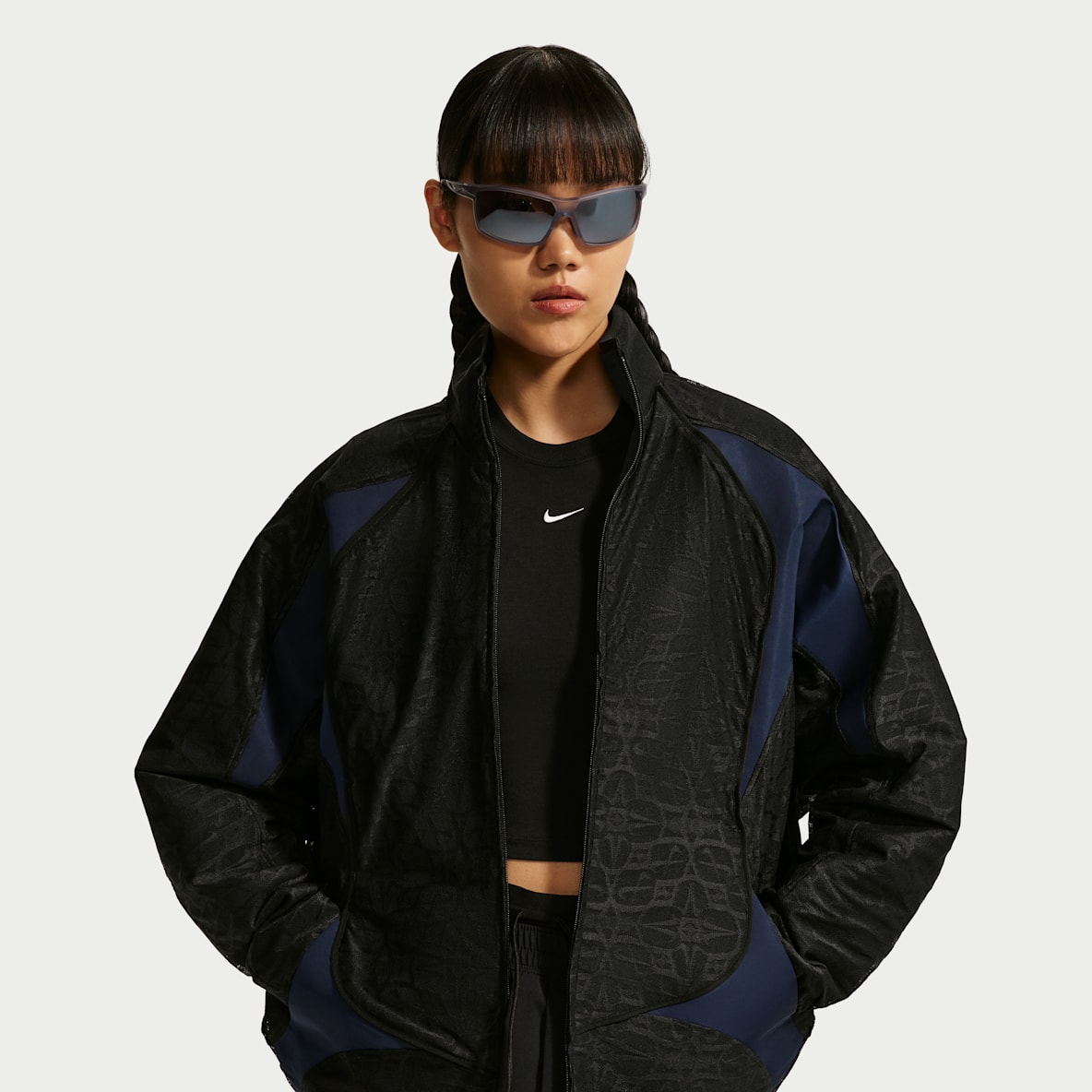 Nike Sportswear 女子 Oversize 风蕾丝运动夹克