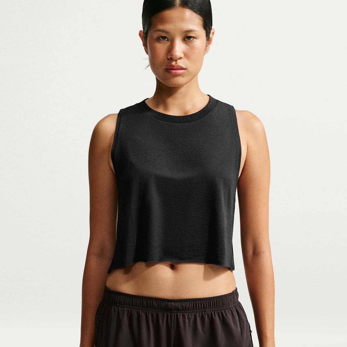 NikeSKIMS Performance Cotton Blend 女子速干短款背心