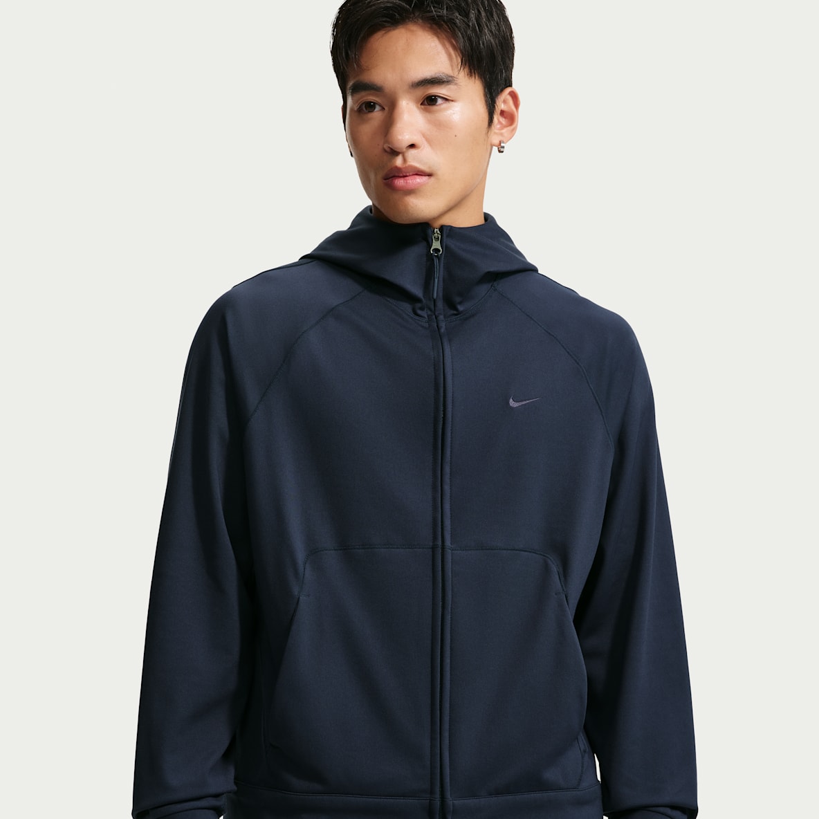 Nike Primary NanoKnit Dri-FIT 男子防晒速干百搭全长拉链开襟连帽衫