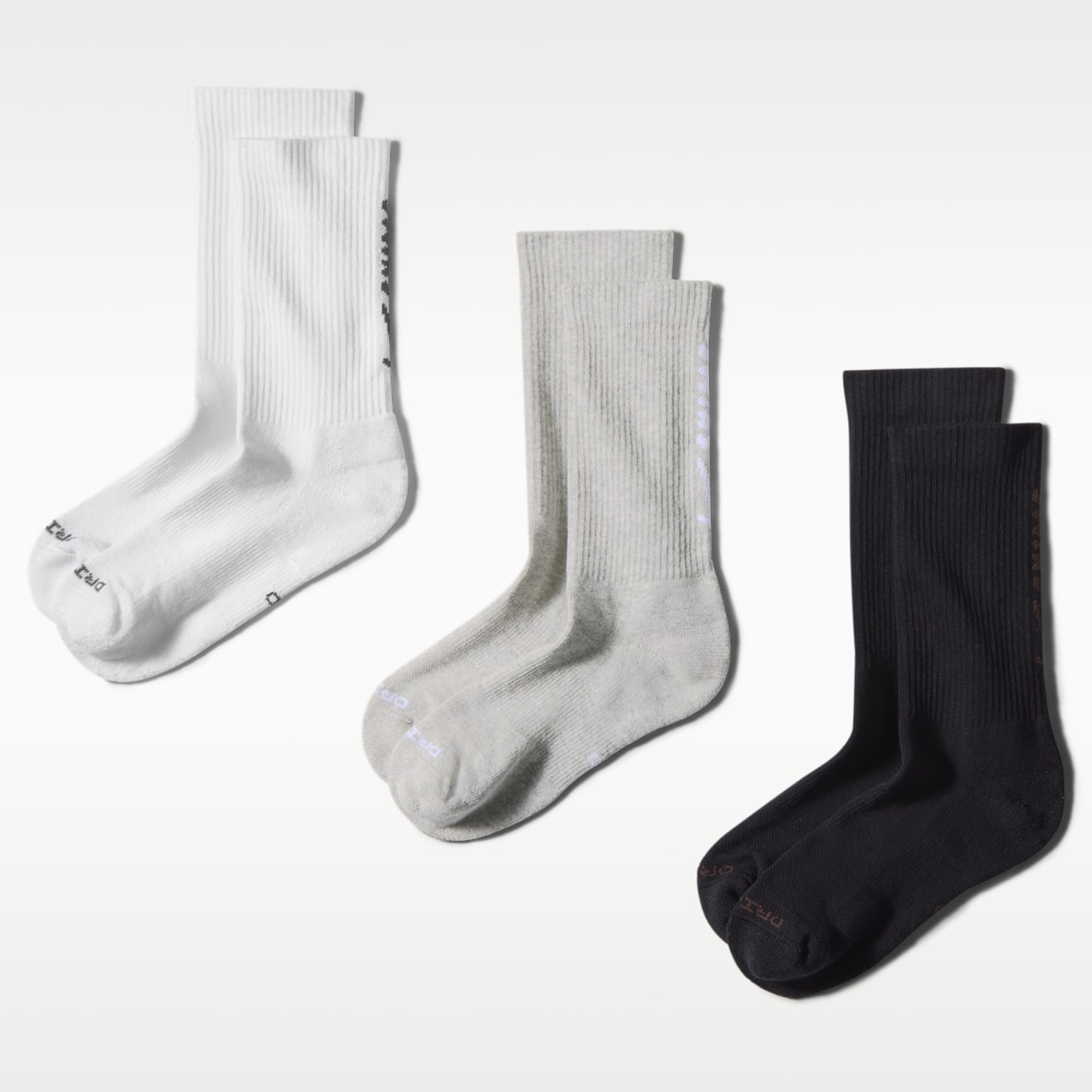 NikeSKIMS Dri-FIT 女子速干中筒运动袜（3 双） 