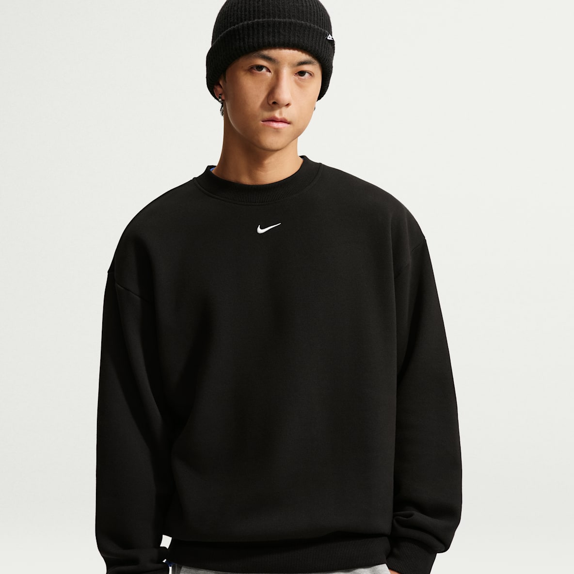 Nike Solo Fleece 陈昊森同款男子加绒圆领运动衫