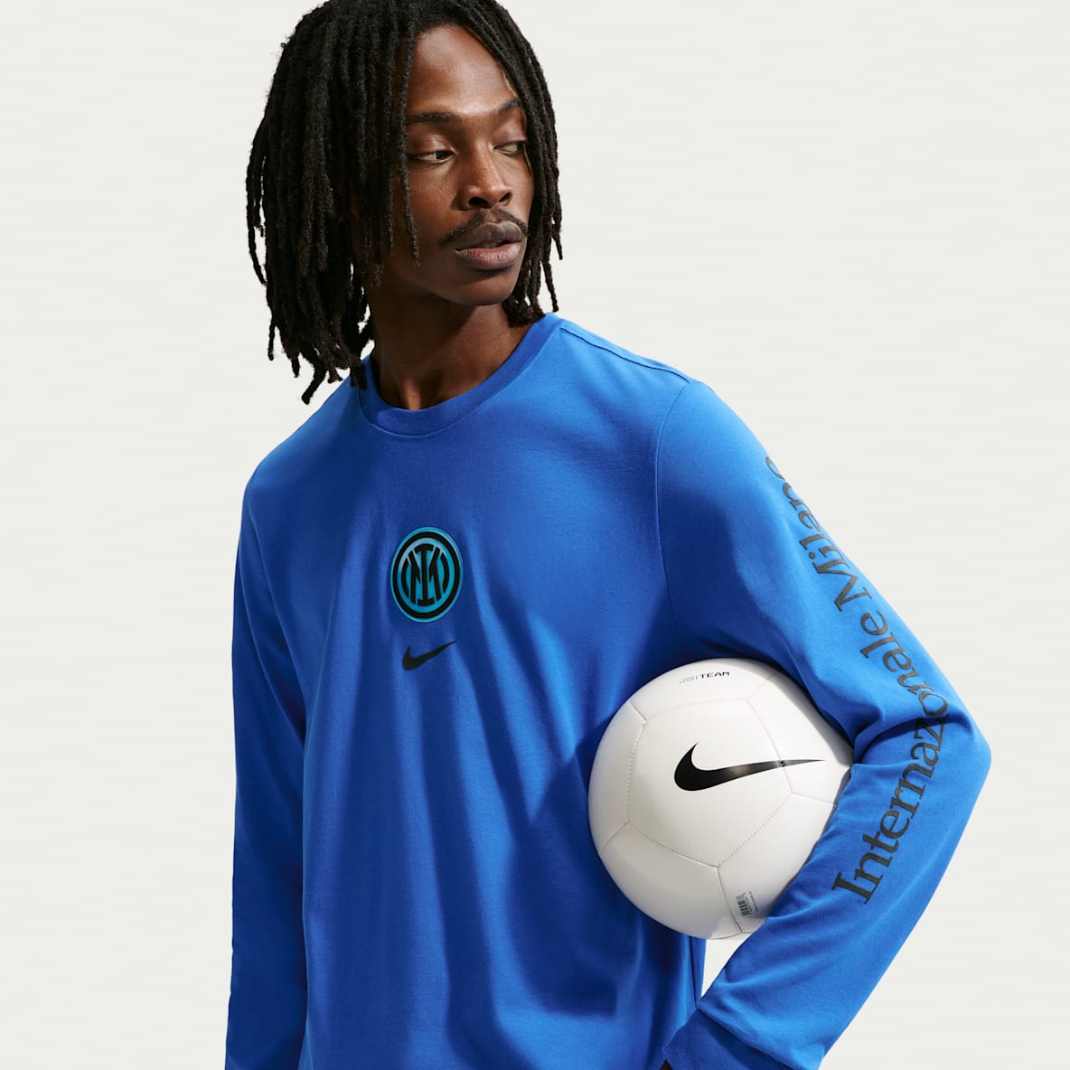 国际米兰足球俱乐部 国际米兰足球俱乐部 Nike 男子足球长袖T恤