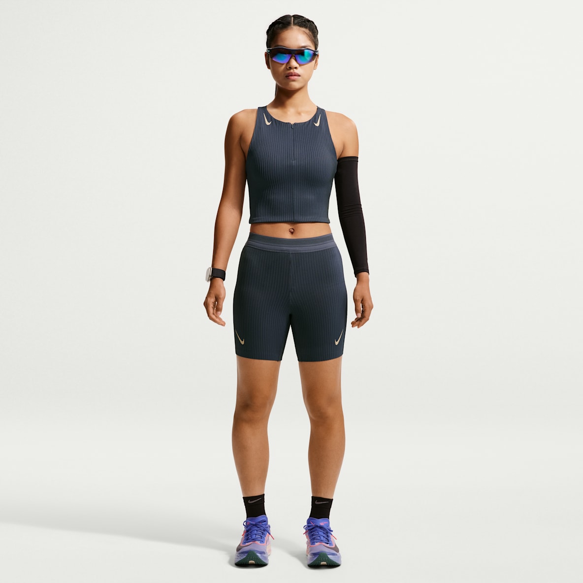 Nike AeroSwift Dri-FIT ADV 女子速干紧身跑步短裤